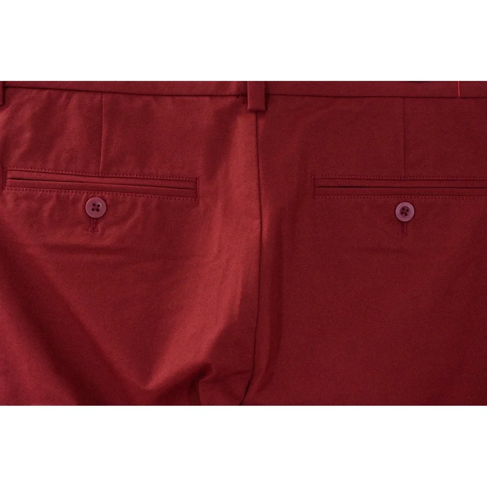 Vineyard Vines OTG Athletic Pants Mens 32x32 Red Performance Chino Stretch Golf
